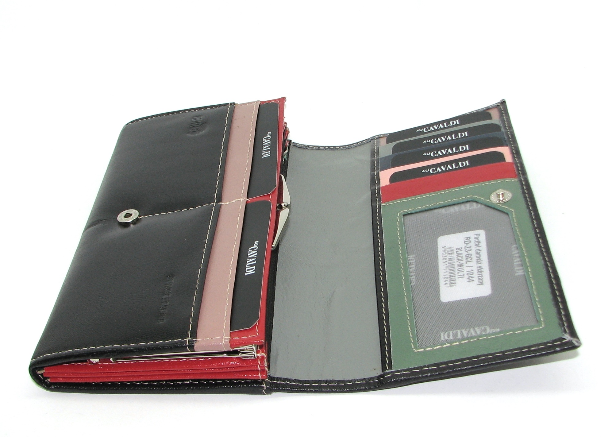 Гаманець жіночий Cavaldi RD-23-GCL BLACK Гаманець жіночий Cavaldi RD-23-GCL BLACK